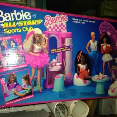 Barbie and Ken dolls, Furniture and etc.