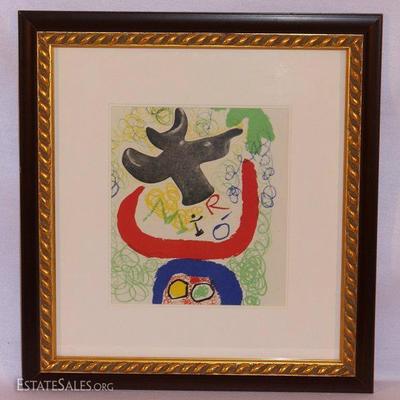 No: 0007
Artist: Miro
Edition: N/A
Signed 
