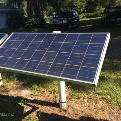 Large Solar Panel with mount