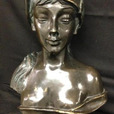Woman Bronze Bust