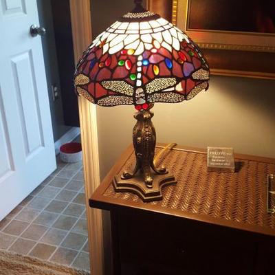 One of 4, Tiffany style lamps