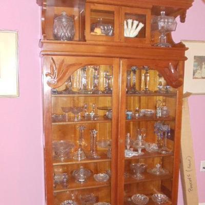 Eastlake china cabinet