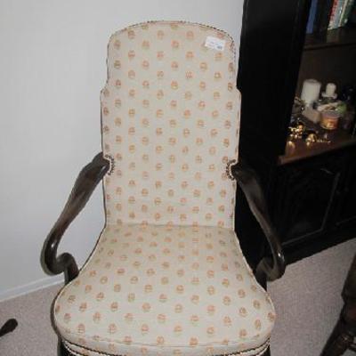 One of Ethan Allen Chairs (pr.)