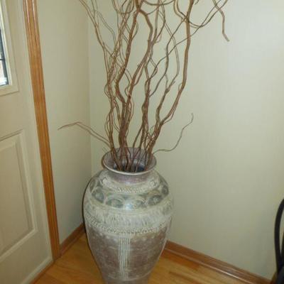 large pot with plant 