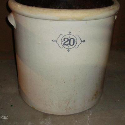 20 gallon ceramic crock