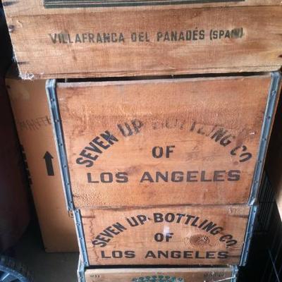 Vintage crates