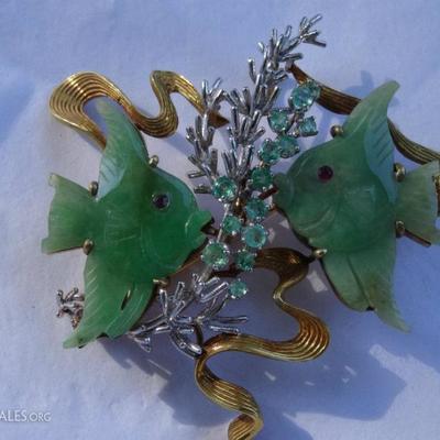 over 70 pieces of jade jewelry. various colors some with 14kt gold embellishments. 