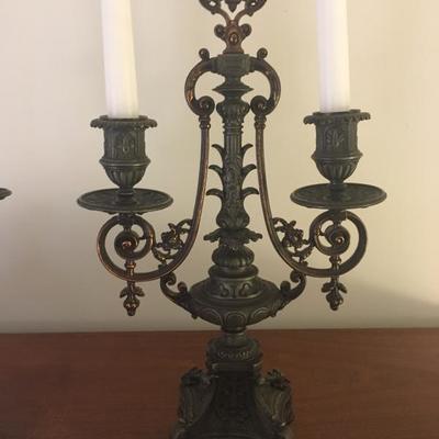 Pair of candelabras 