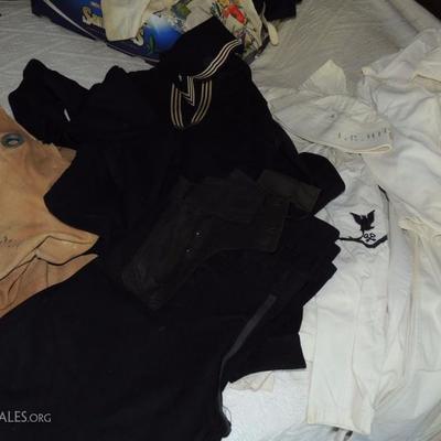 WWII Navy uniforms