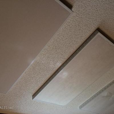 ceiling-mounted acoustic panels 24